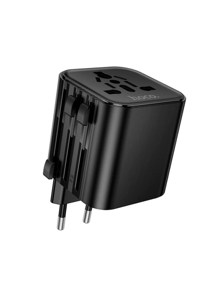 Adaptador Viajero Universal Hoco AC29 Negro
