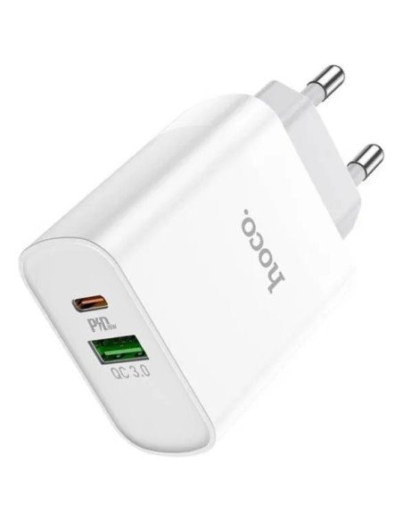 Adaptador Dual Hoco C80a Pd20w Blanco