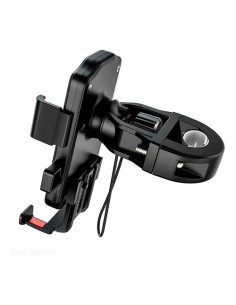 Soporte Hoco Ca73 para motocicleta, soporte para vehículo, negro rojo 2