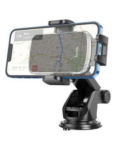 Soporte Auto Hoco Ca95 360º De Rotación Negro