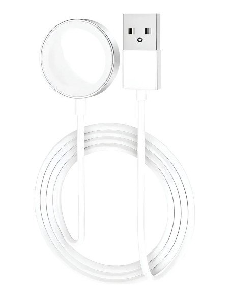 Cable Cargador Para Apple Watch Hoco Cw39 Blanco