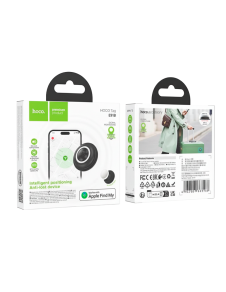 Dispositivo Inteligente Anti Pérdida Hoco Tag E91b Para Iphone Gps