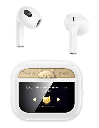 Audífonos In Ear Bluetooth Hoco Ew87 Pantalla Touch