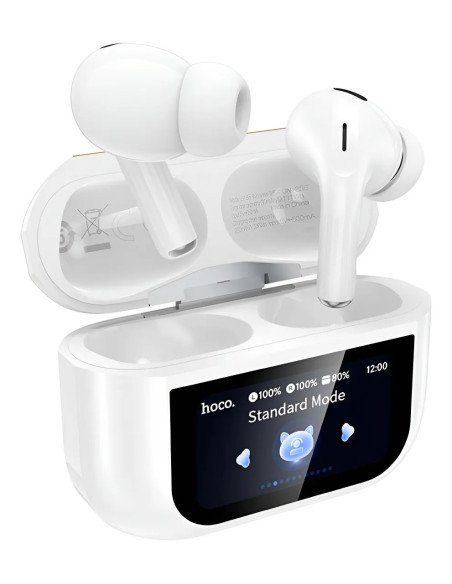 Audífonos Bluetooth In Ear Hoco Ew88 Anc Pantalla Led