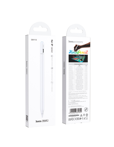 Lápiz Touch Para Tablet Hoco Gm113 Blanco