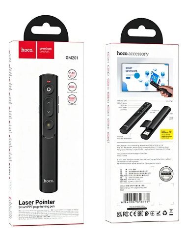 Puntero Laser Rojo Hoco Gm201 Para Presentaciones