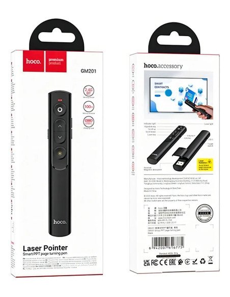 Puntero Laser Rojo Hoco Gm201 Para Presentaciones