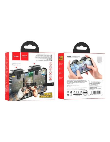 Soporte Celular Con Botones Gamer Hoco Gm6 Black Diginet