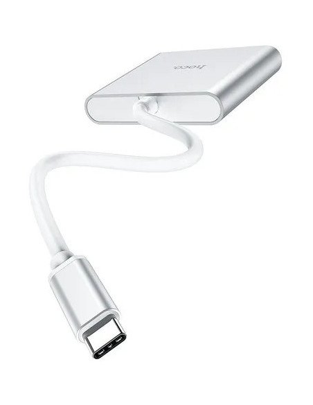 Hub Adaptador Typo-c A Usb3.0+hdmi+pd Hoco Hb14
