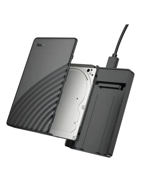 Cofre Disco Duro Hoco Hb46 2.5 Sata Usb 3.0 Negro