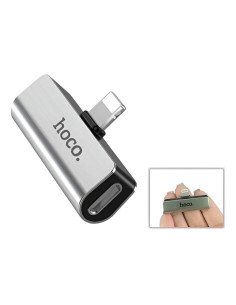 Adaptador Conversor Audio Hoco Ls25 Lighting A 3.5mm