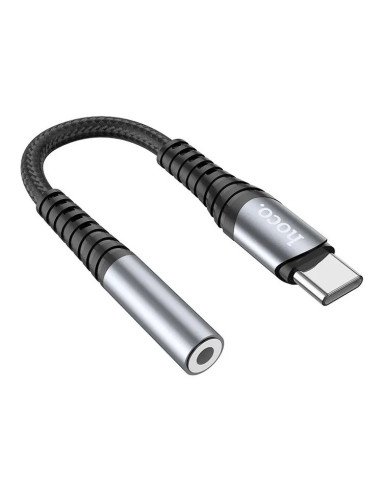 Adaptador Audio Digital Hoco Ls33 Usb Tipo C A Aux 3.5