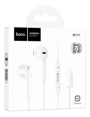 Audífonos In Ear Hoco M111 Para Lightning