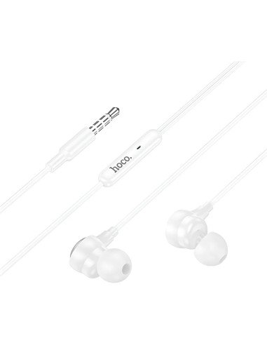 Audífonos In Ear Hoco M116 3.5mm Blanco