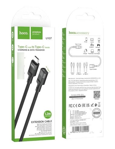 Cable Extensor Tipo C A Usb Otg Hoco U107