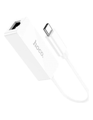 Adaptador Usb Tipo C A Rj45 Ethernet Hoco Ua22