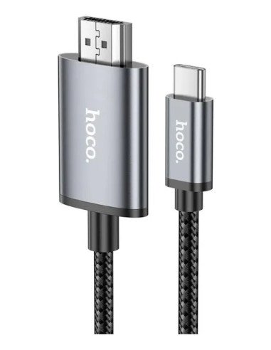 Cable Audio Y Video Hoco Ua27 Usb-c A Hdmi Hd 2m 4k