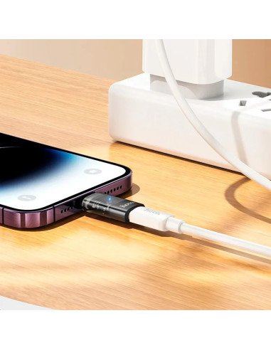 Adaptador Mini Para Lightning A Tipo C Hoco Ua36a