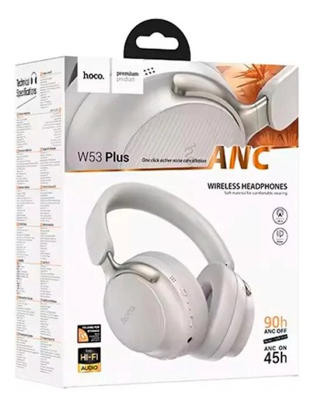 Audífonos Headset Bluetooth Hoco W53 Plus Anc