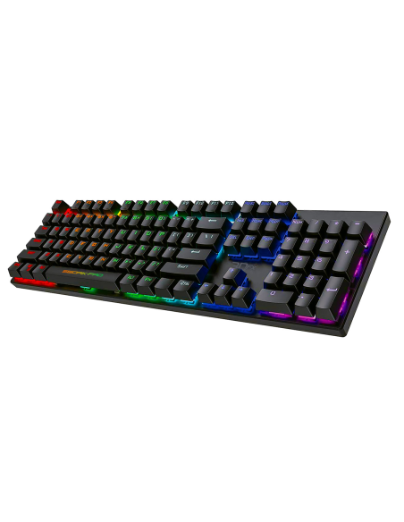 Teclado Gamer Mecanico 3DFX Sedrik Rgb Switch Blue Negro