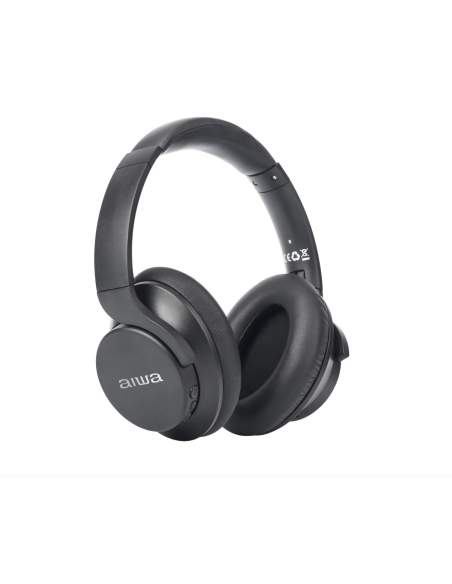 Audifonos Bluetooth Over Ear Aiwa Cancelacion Knc1090l Negro
