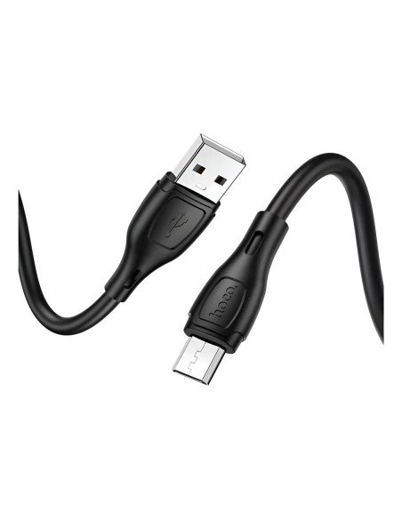 Cable Usb A Micro Usb Silicona Hoco X61 1mt 2.4a