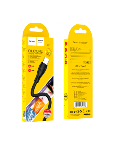 Cable Usb a Tipo C Hoco X61 1 Metro