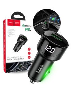 Cargador De Auto Carga Rapida 20w QC3.0- Hoco Z42