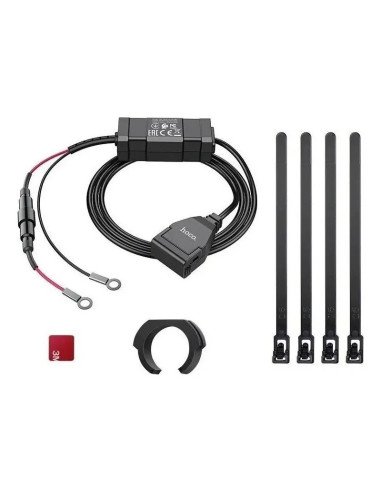 Cargador De Celular Para Motos Usb 2.4a Impermeable Hoco Z45