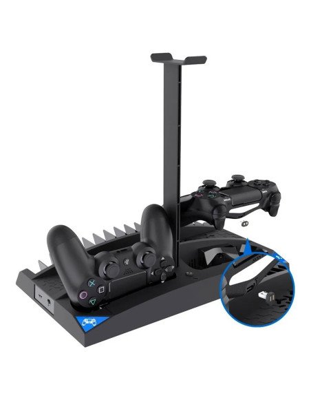 Estación De Carga Multifuncional Para Ps4 Ipega Pg-p4009