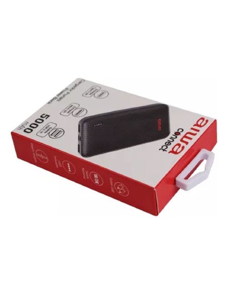 Powerbank Bateria Portatil Aiwa Paw-68 5000 Mah Negro