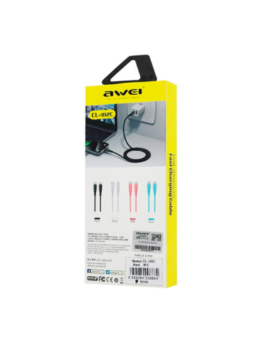 Cable Tipo C a Tipo C Awei CL-182c