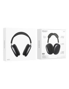 Audifonos Inalambricos Borofone Bo22 Color Negro Luz Negro 2